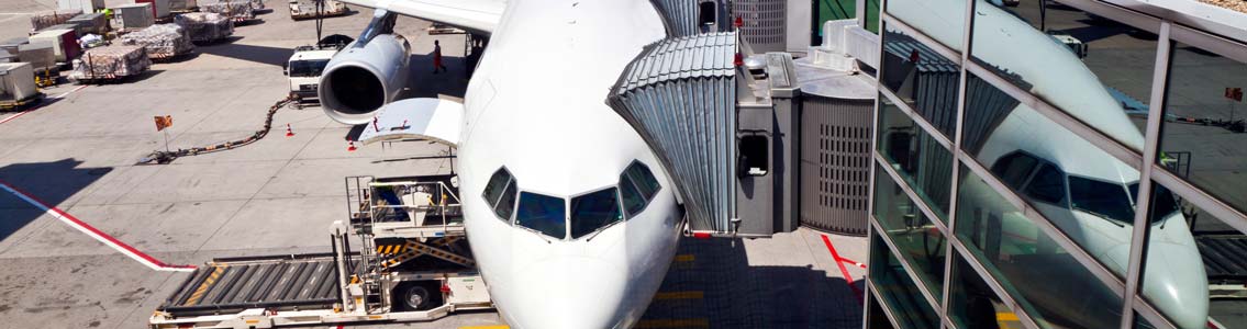 Gepäckabfertiger am Flughafen Frankfurt